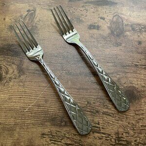 Bombay Casabella Salad Fork Set of 2 Stainless Steel 7 1/8" Replacement Flatware